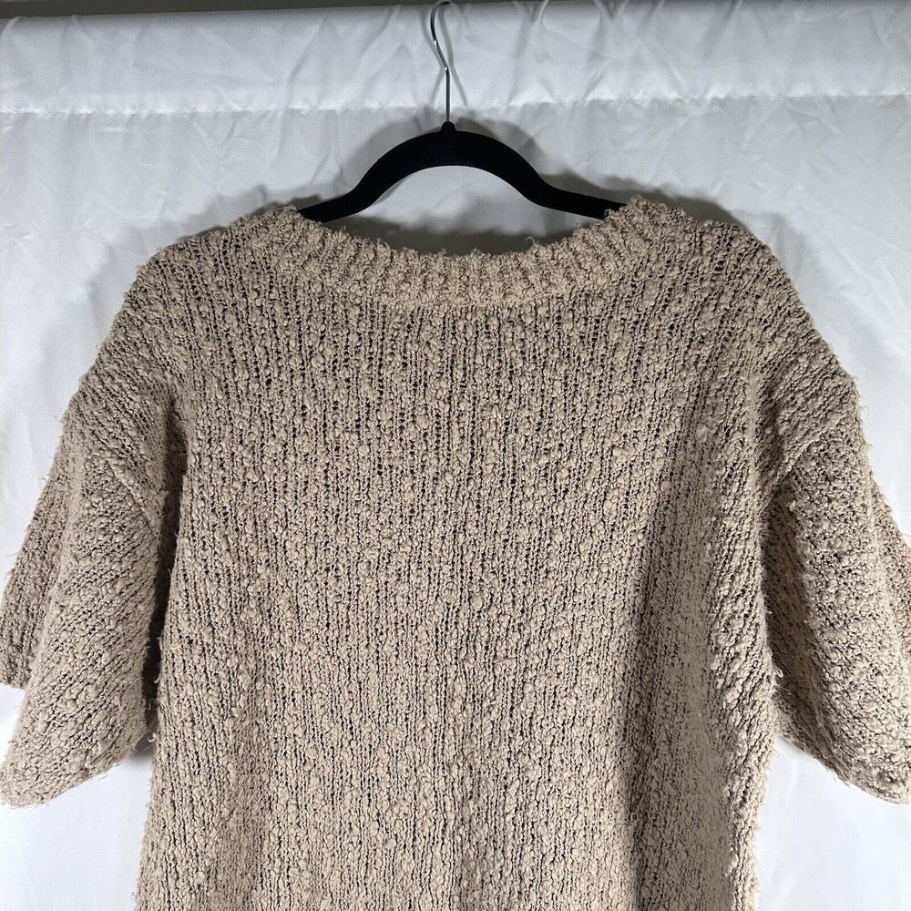Vintage Worthington Sweater Women's Large Brown Knit Round Neck Pullover - Picture 7 of 8